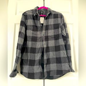 NWT Men’s H&M Flannel shirt size small